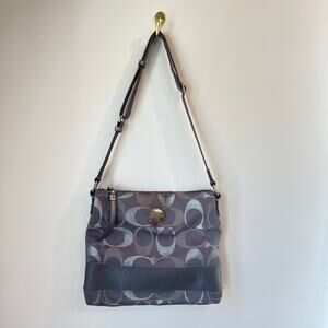 Coach Crossbody Bag Metallic Y2K